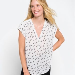 FUN2FUN Lillian V Neck Blouse